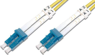 Kabllo me fibra optike Digitus (DK-2933-03), LC/LC, 3m, e bardhë