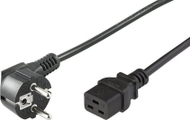 Kabllo rryme MicroConnect Power Cord CEE 7/7 në C19, 3m, e zezë