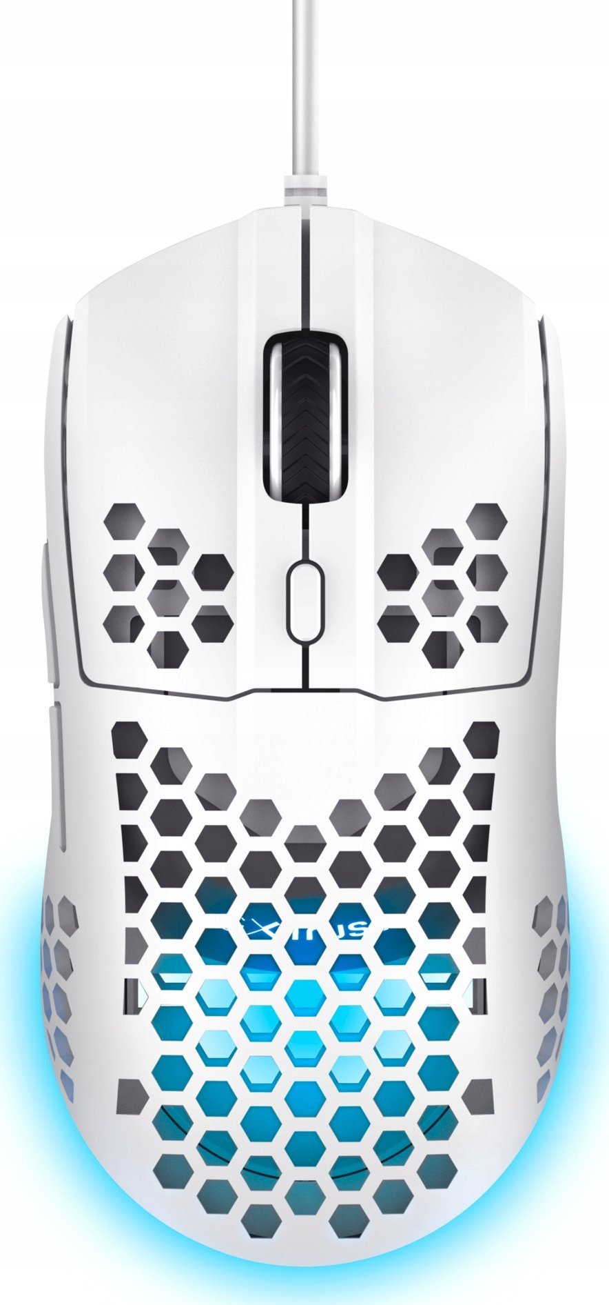 Maus gaming Trust GXT 928 Helox, USB, optik, i bardhë