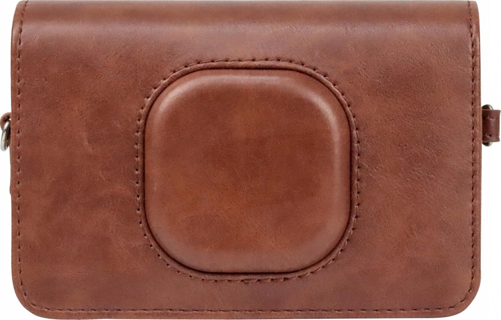 Mbulesë kamerë LoveInstant për Kodak Mini Shot Combo 2 C210, eko lëkurë, kafe