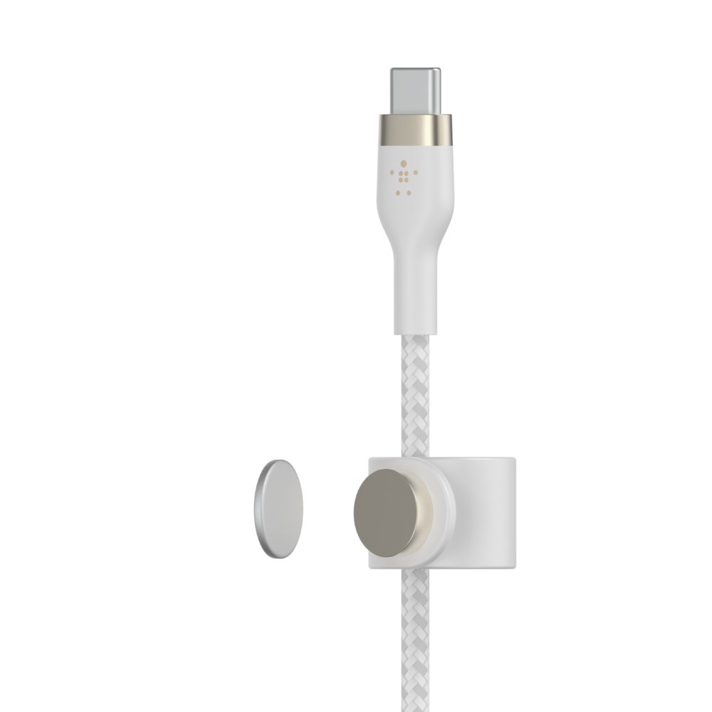Kabllo BELKIN, Lightning në USB-C, 1m, e bardhë
