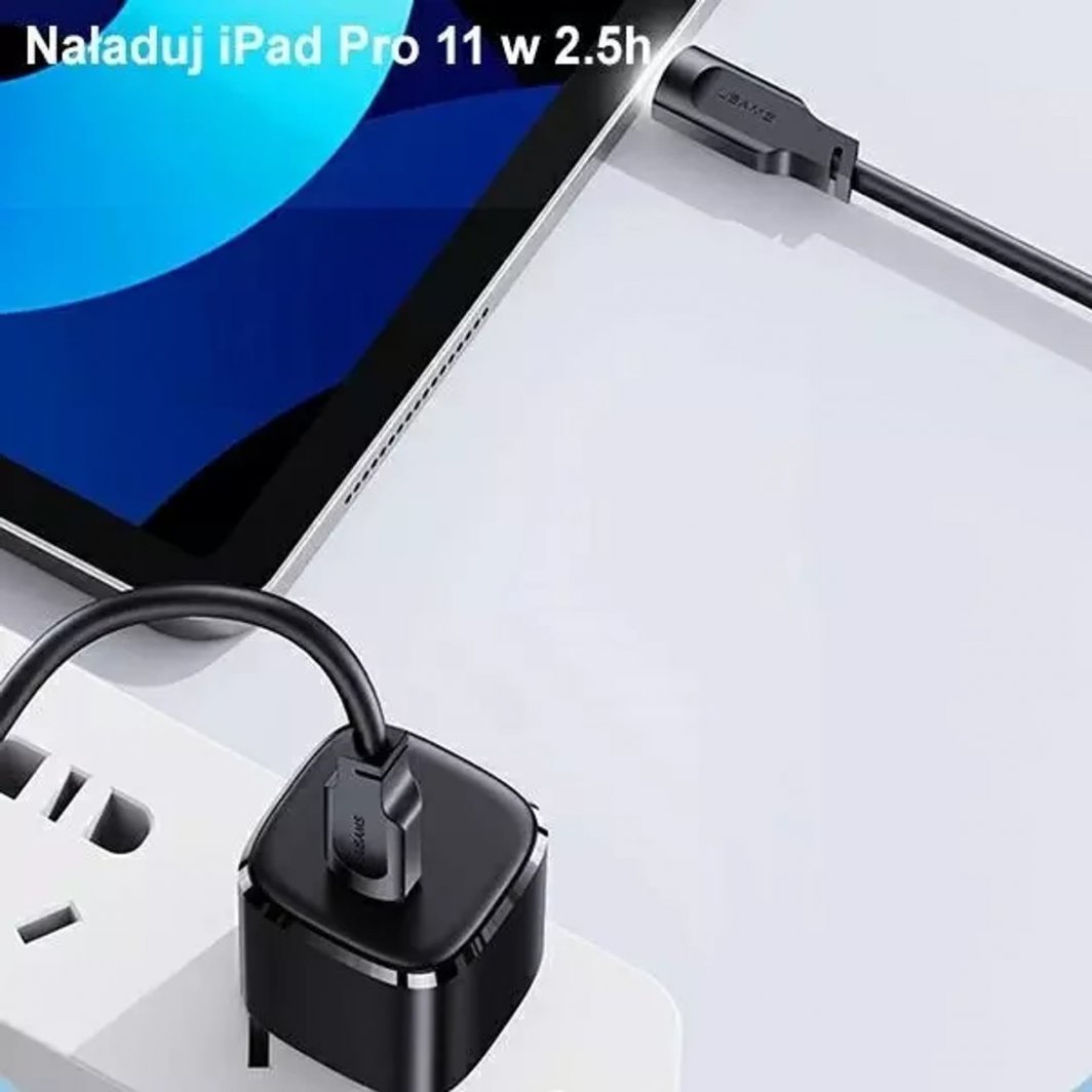 Kabllo USB Usams USB C në USB C Lithe, 1.2 m, 100W, e gjelbër