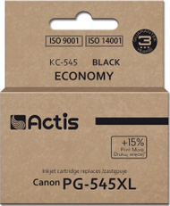 Patronë boje Factis KC-545, zëvendësuese për Canon PG-545XL, 15ml, 207 faqe, e zezë