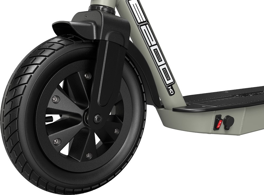 Trotinet elektrik Razor E200 HD, motor 200W, deri 20 km/h, gri