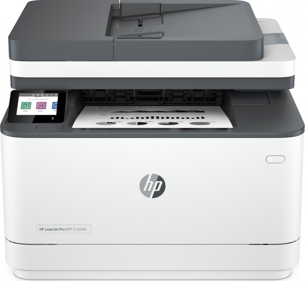 Printer HP LaserJet Pro 3102fdn, i bardhë