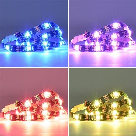 Shirit Solight LED WIFI smart RGB për TV, 4x50cm, USB