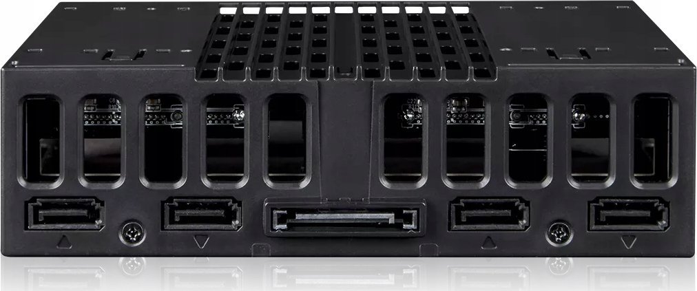 Bay diskut Icy Dock flexiDOCK MB024SP-B, kornizë e lëvizshme, e zezë