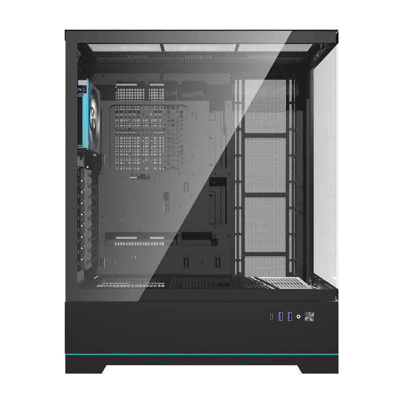 Kuti kompjuteri Darkflash DY451L Pro, ATX, ventilator i përfshirë, e zezë