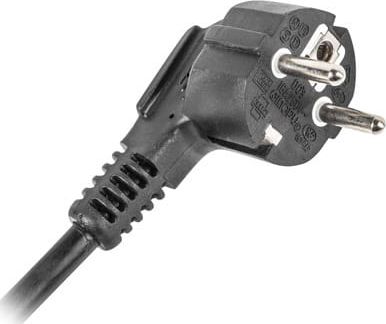 Prizë PDU Lanberg PDU-09F-0300-BK, 19" 1U, 9x Schuko, kabllo 3 m, e zezë