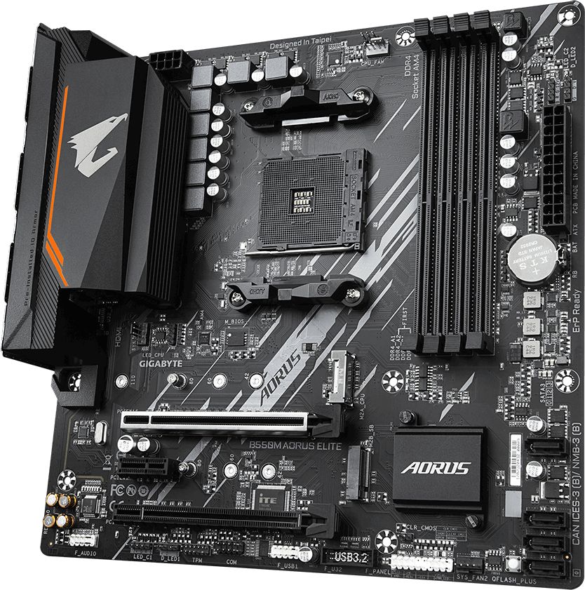 Pločа am Gigabyte B550M AORUS ELITE, AMD B550, mATX