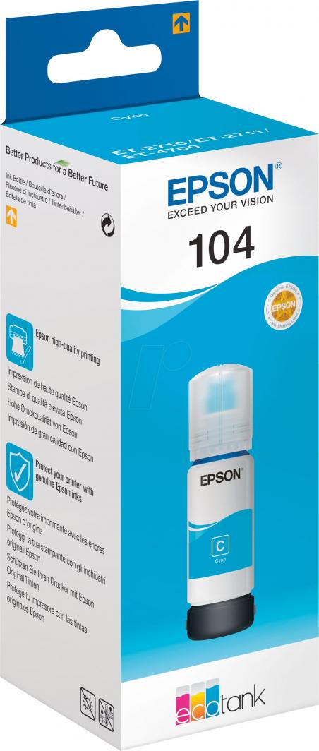 Toner për Epson Tusz Ecotank 104, i kalter