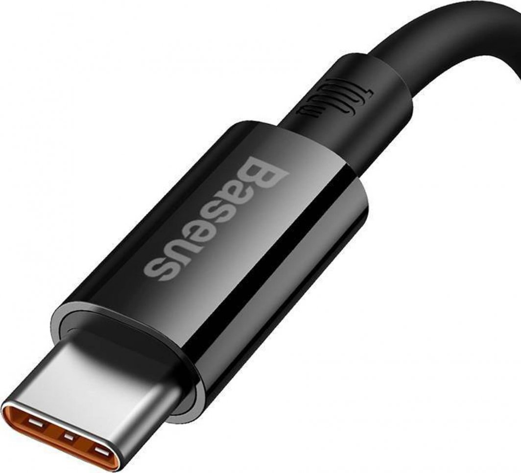 Kabllo USB Baseus P10320102114-00, USB-A në USB-C, 1 m, 100 W, e zezë