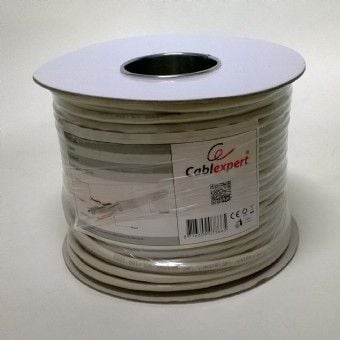 Kabllo rrjeti Gembird UTP CAT 5e wire AWG24 100m, e hirtë