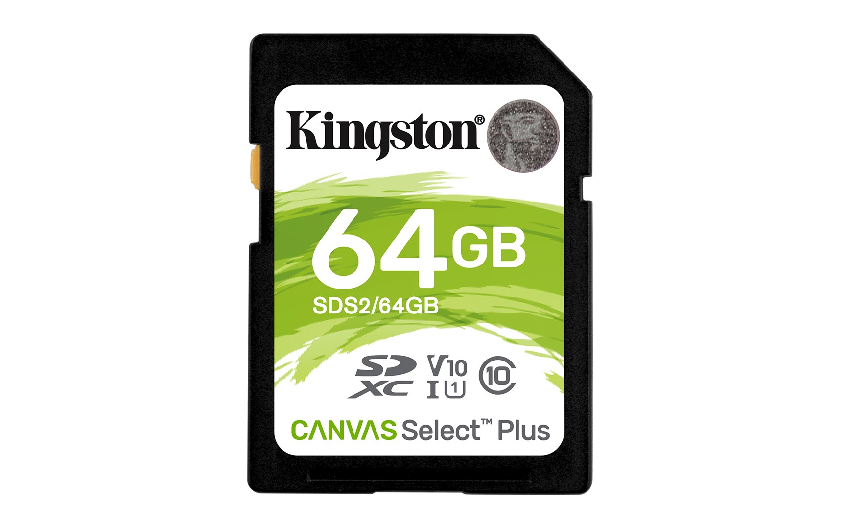 Kartë e memories Kingston Canvas Select Plus, SDXC, 64 GB, Class 10
