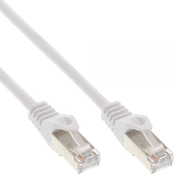 Kabllo rrjeti InLine Patch Cord Cat5e, SF/UTP, 15m, i bardhë
