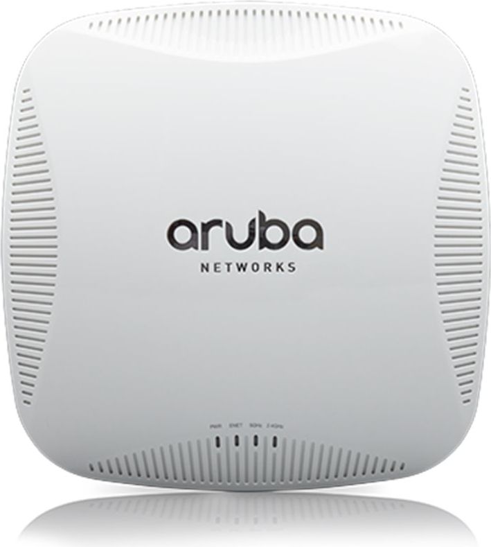 Access Point HP Aruba IAP-215 (JL186A), 6x Antenna, WPA2, Wifi4, e bardhë