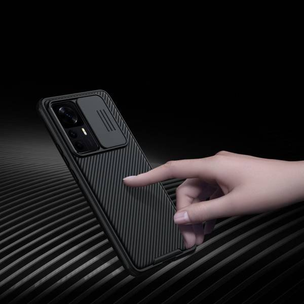 Mbulesë telefoni Nillkin CamShield Pro, për Xiaomi 12T, polikarbonat, e zezë