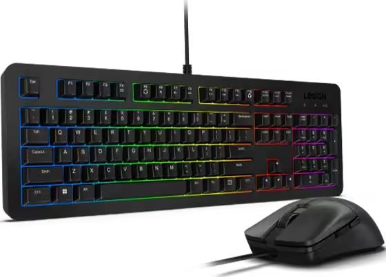 Kombo gaming tastierë dhe mi Lenovo Legion KM310, me kabllo, RGB, i zi