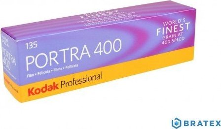 Film fotografik Kodak Portra 400, 35mm, 36 poza, paketë 5 copë