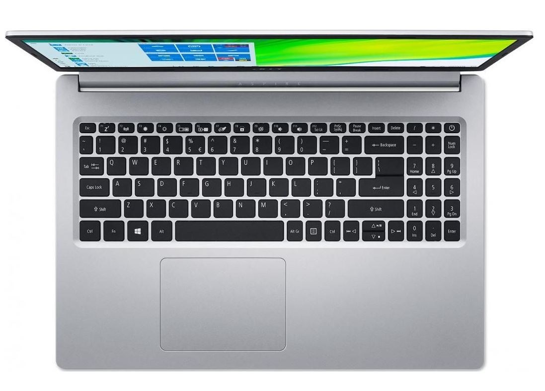 Laptop Acer Aspire 5, 15.6", AMD Ryzen 3 5300U, 8 GB RAM, 512 GB SSD, i argjendtë