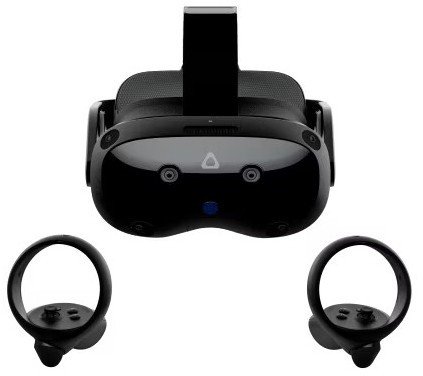 Syze VR HTC Vive Focus Vision Consumer Edition, 128GB, me kontroller, të zeza