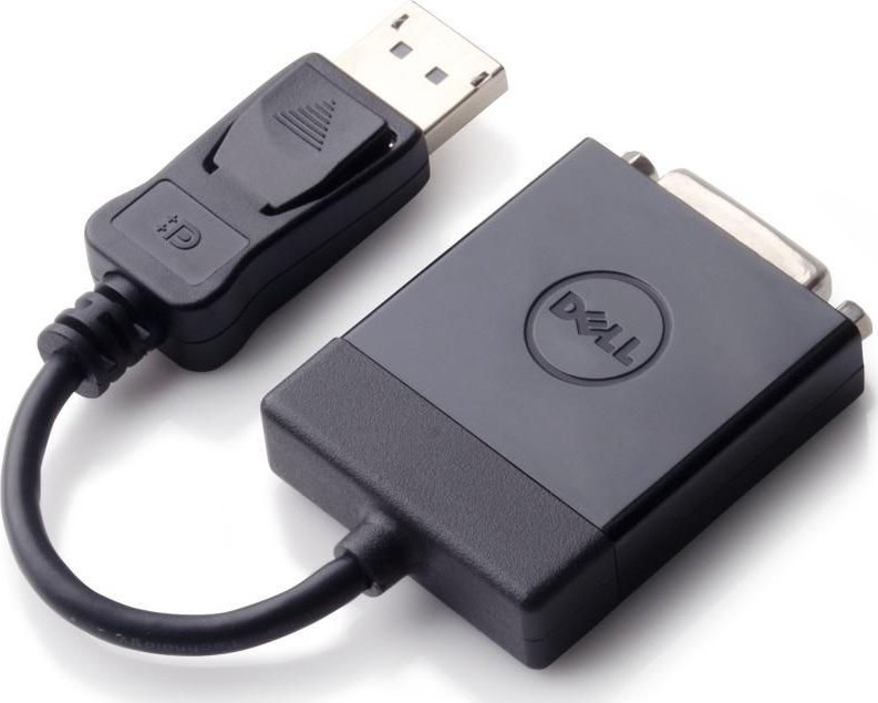 Përshtatës Dell DisplayPort - DVI AV, i zi