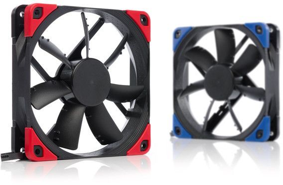 Ftohës Noctua NF-S12A PWM Chromax Black Swap, 120 mm