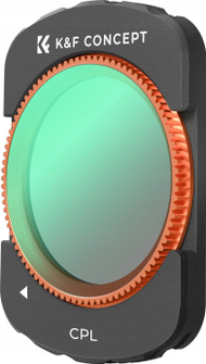 Filtër magnetik CPL K&amp;F Concept, HD, për Osmo Pocket 3, rezistent ndaj ujit
