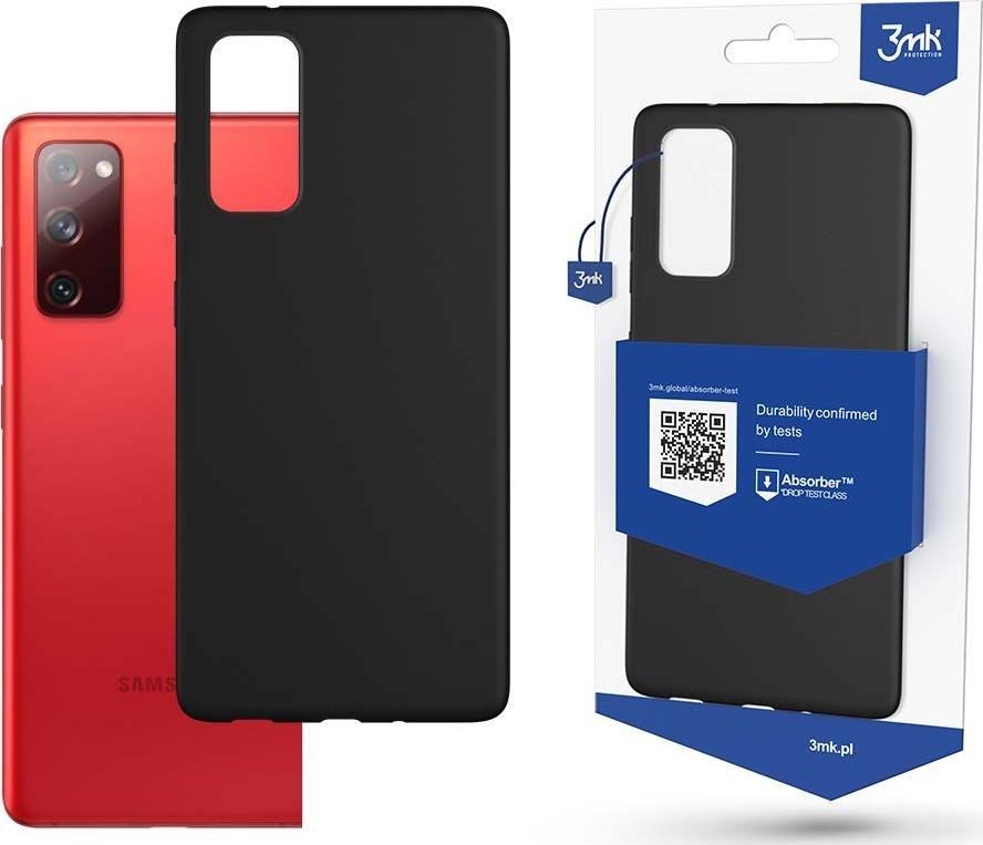 Mbështjellës telefoni 3MK Matt Case për Samsung Galaxy S21 FE, mat, i zi