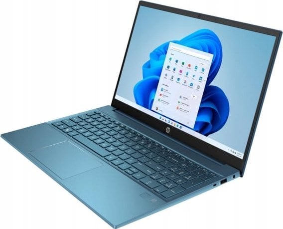 Laptop HP Pavilion 15-eh3154nw, 15.6", AMD Ryzen 5 7530U, 16 GB RAM, 512 GB SSD, i kaltër