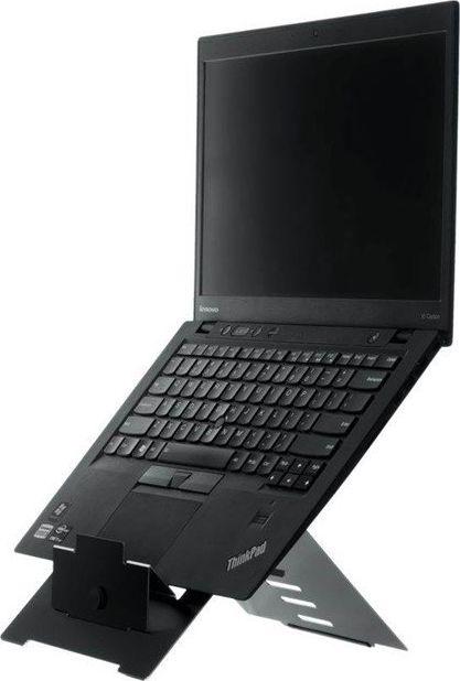 Mbajtëse laptopi R-GO Tools RGORISTBL, ergonomike, 5 nivele rregullimi, metalike, e zezë