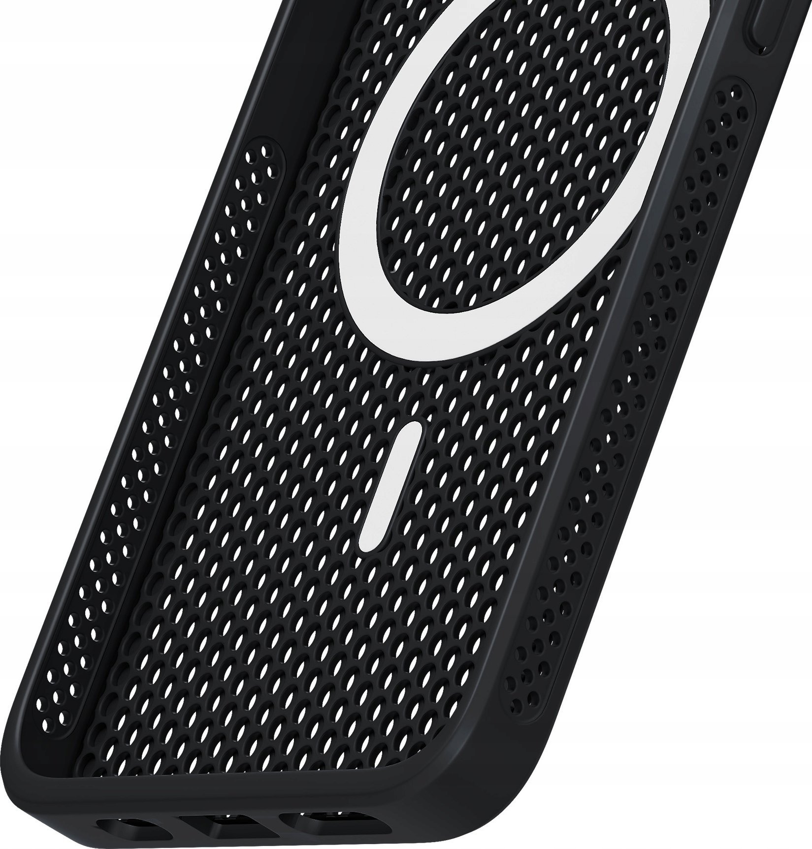 Kuti mbrojtëse 3MK COOLing MagCase për iPhone 16, me MagSafe, antirrëshqitëse, transparente