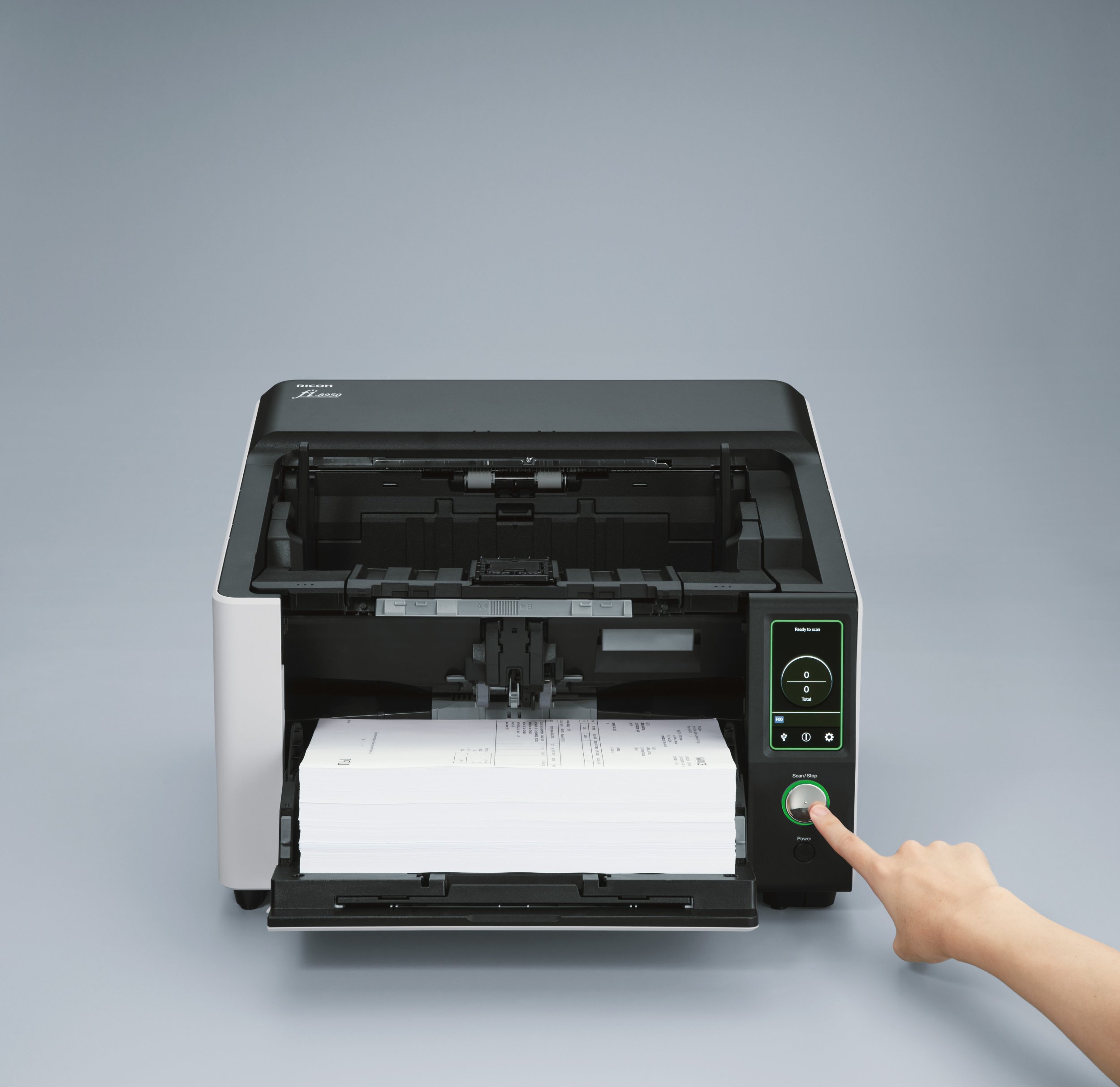 Skaner dokumentesh RICOH fi-8930, A3, USB 3.2, i bardhë