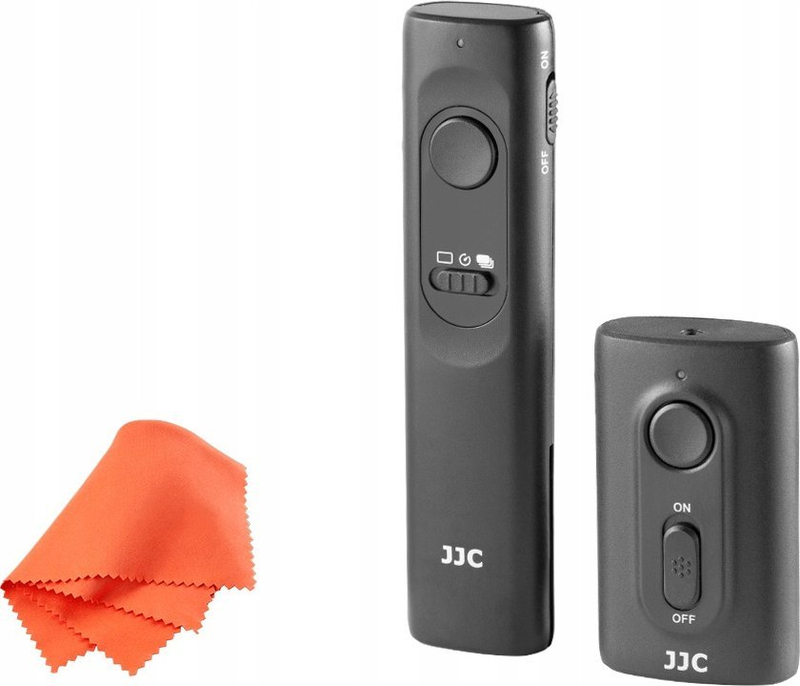 Telekomandë wireless JJC RF SWC, për Canon RS 60E3 dhe Pentax CS 205, e zezë