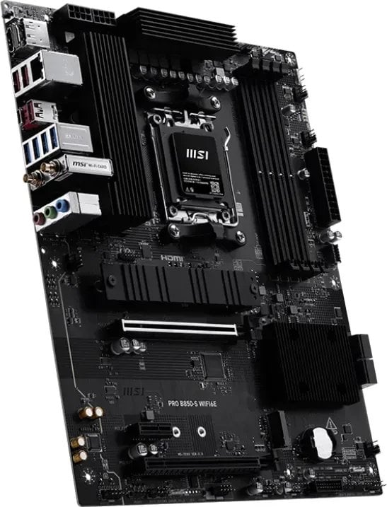 Motherboard MSI PRO B850 S WIFI6E, AM5, DDR5, ATX, i zi 3