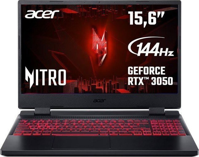 Laptop Acer Nitro 5 AN515-58-72EP, 15.6", Intel Core i7-12650H, 16GB RAM, 512GB SSD, Nvidia RTX 3050 4GB