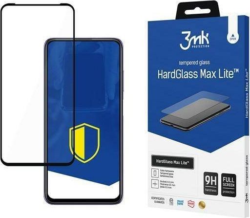 Заштитно стакло 3MK HG Max за Xiaomi Redmi Note 9T 5G, црно