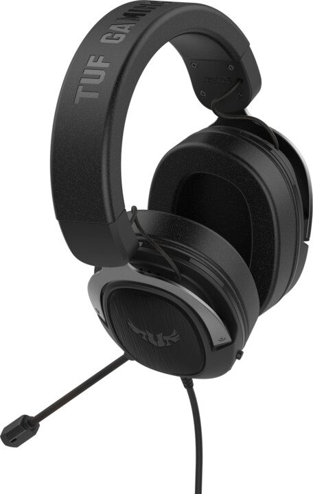 Kufje ASUS TUF Gaming H3, të zeza / hirtë