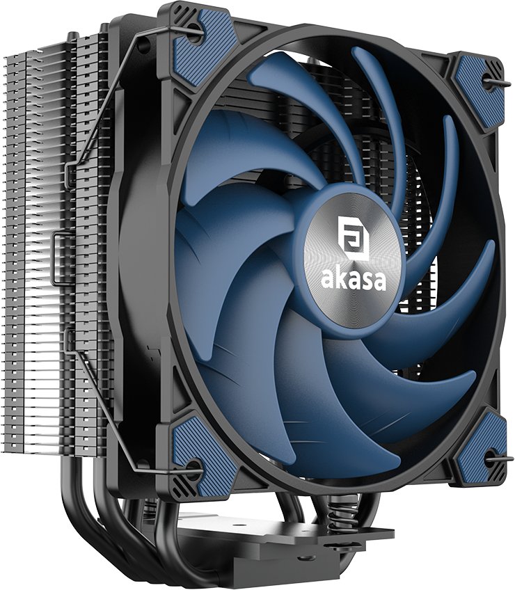 Ftohës CPU Akasa Alucia H4 Plus, për Intel dhe AMD, ajër, i zi