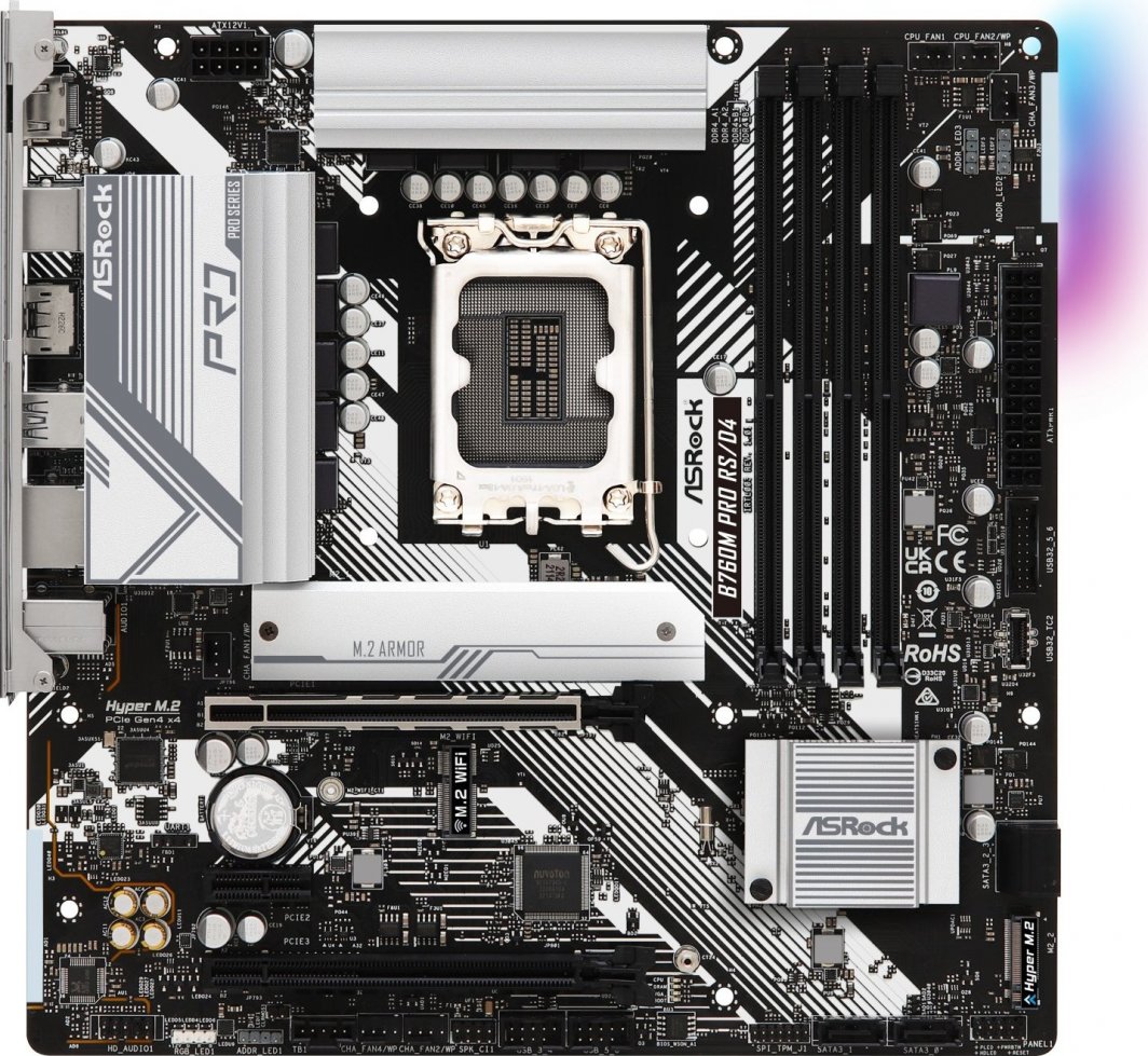 Pllakë amë ASRock B760M PRO RS/D4