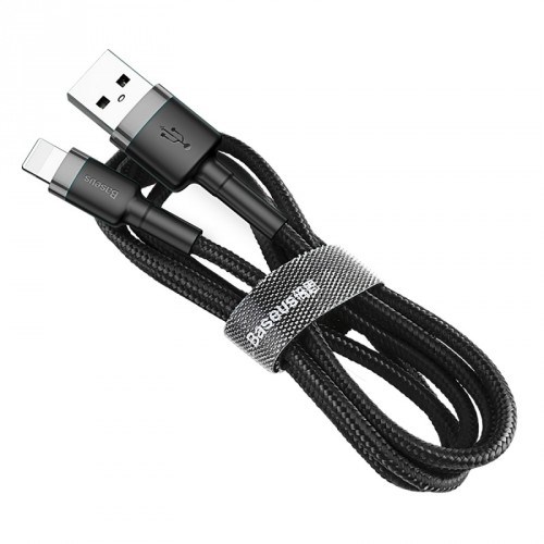 Kabllo Baseus, Lightning / USB A, 1 m, e zezë