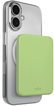 Powerbank wireless Puro Mini Power Mag, 4200mAh, MagSafe, i bardhë