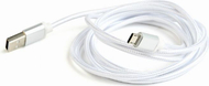 Kabllo Gembird CABLEXPERT, USB-A (M) / Micro USB 2.0 (M), 1.8m, e argjendtë