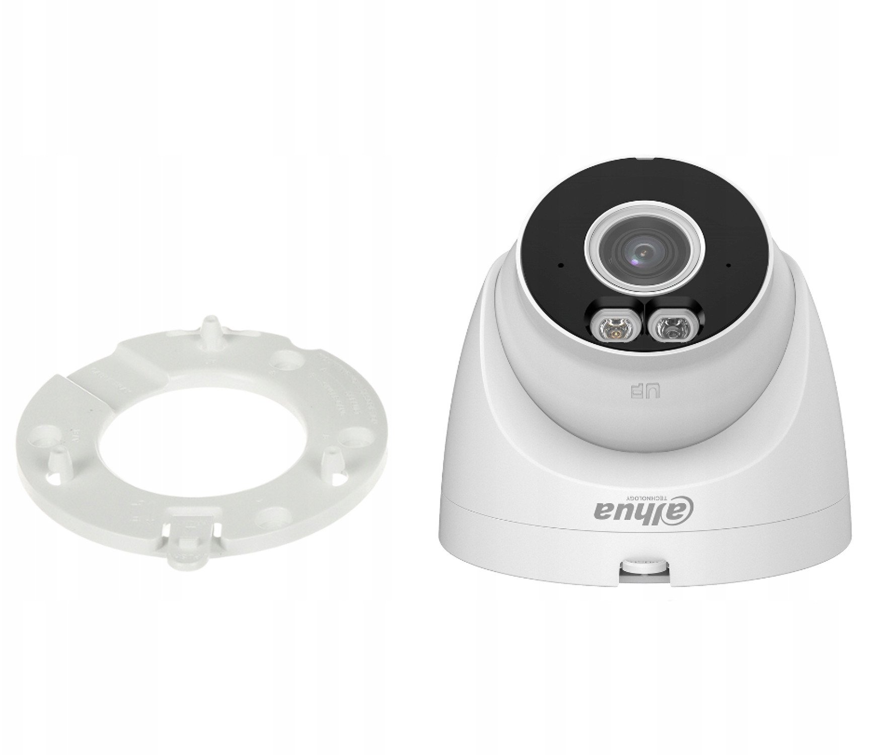 Kамера за безбедност Dahua Turret DH-IPC-HDW1539DAP-SAW-IL-0280B-EUR, 5MP, Wi-Fi 6, бела