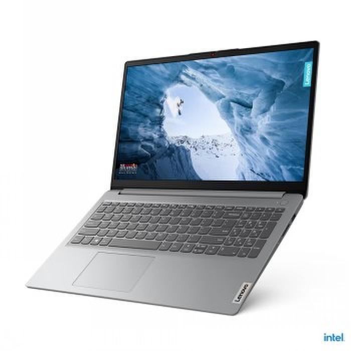 Laptop Lenovo IdeaPad 1 15IJL7, 15.6", Intel Pentium N6000, 4GB 128GB, argjendtë