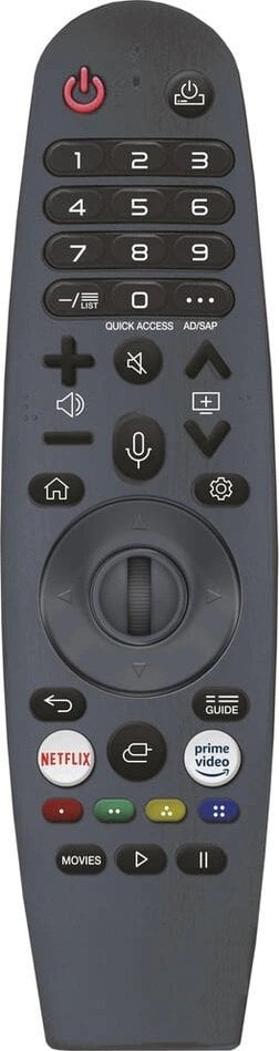 Telekomandë TV Sencor SLE MAGIC RCU, për Smart TV Sencor SLE XX800TCSB, e zezë