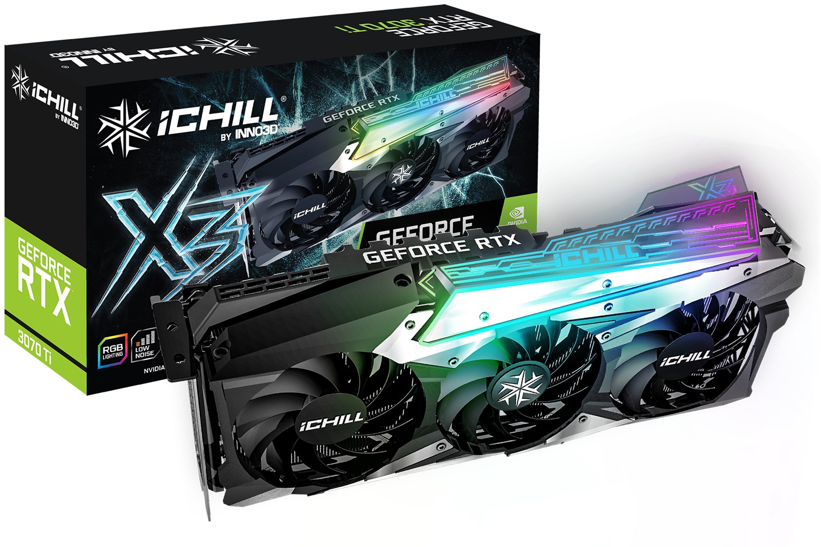 Kartë grafike Inno3D iChill NVIDIA GeForce RTX 3070, 8 GB GDDR6X