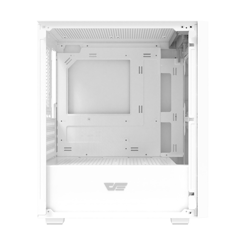 Kuti kompjuterike Darkflash M305 Mesh, M ATX, xham i temperuar, e bardhë