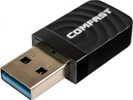 Adapter WiFi USB COMFAST CF-812AC, 1300Mbps, Dual Band 2.4GHz 5GHz, i zi