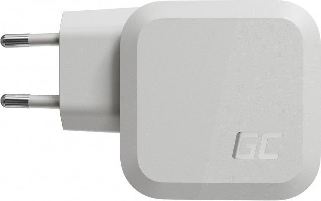 Karikues Green Cell PowerGaN CHARGC08W, 65W, 1x USB A 2x USB C, i bardhë